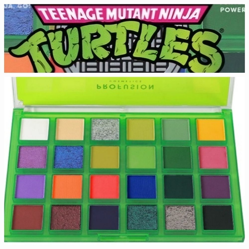 Profusion Cosmetics X Teenage Mutant Ninja Turtles 24-Shade Palette